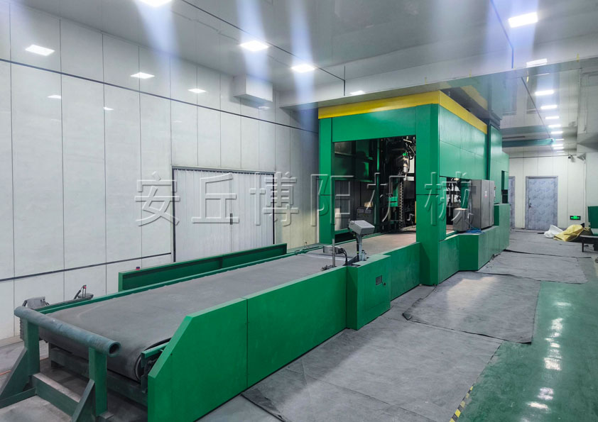 純堿全自動噸袋包裝機 堿粉全自動噸包包裝機現場